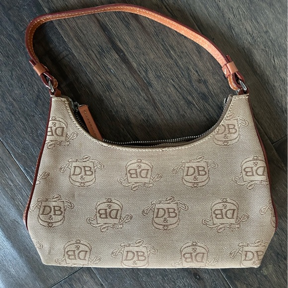 Vintage Dooney Bourke Monogram Mini Bag Y2K Shoulder Purse It